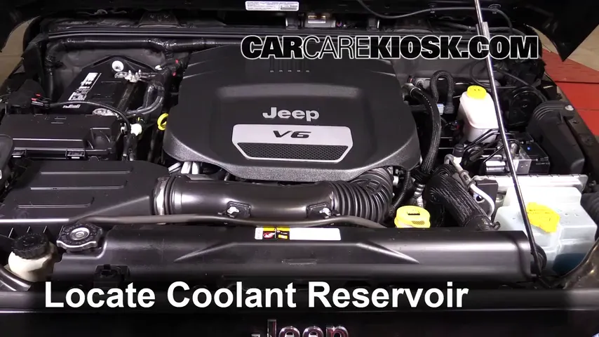 2014 Jeep Wrangler Sport 3.6L V6 Coolant (Antifreeze)